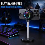 Magnetic Phone Cooler Stand for Gaming and Live Streaming