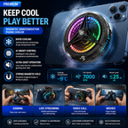 Magnetic semiconductor phone cooler size and features