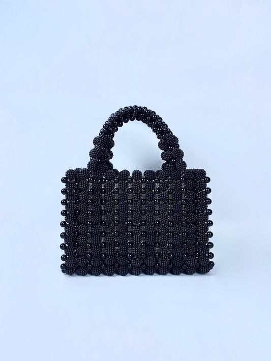 Elegant Pearl Beaded Handbag – Luxury Women's Evening Bag